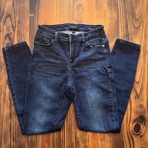 Judy Blue Women's Deep Indigo Skinny Jeans